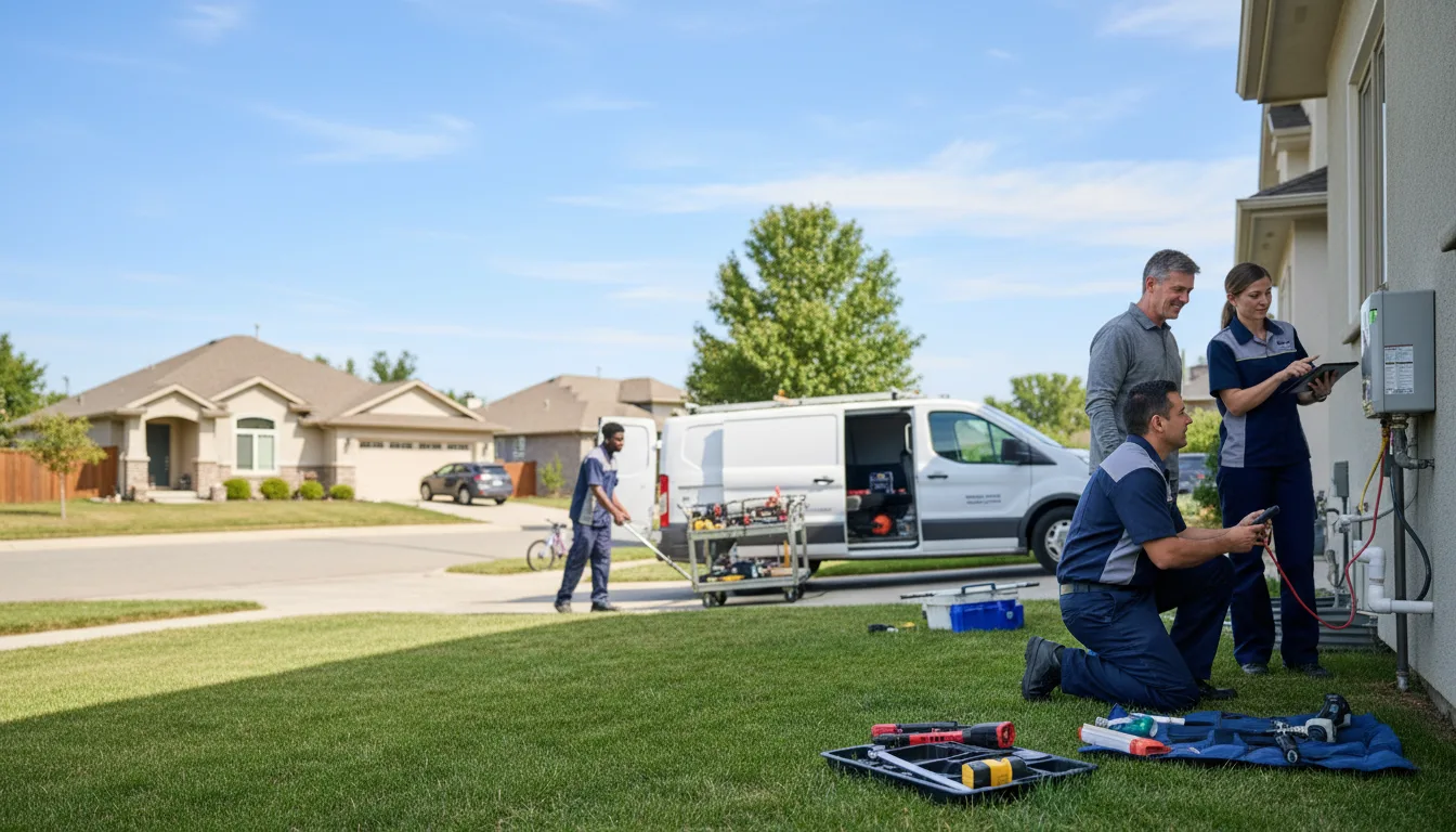 Tankless water heater service in Quapaw, OK